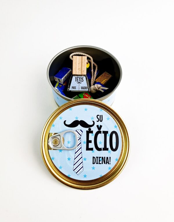 Gift canned ,,Su tecio diena,,