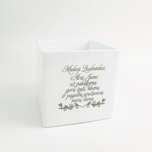 Flowers pot ,,Mielieji liudininkai...,,