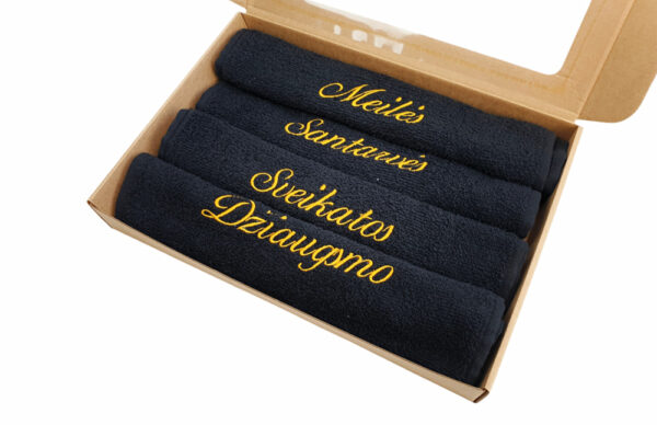 Towel set ,,Jums linkime,, - Image 3