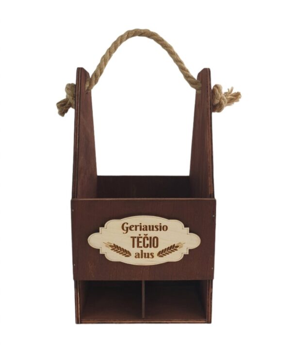 Beer box  ,,Geriausio tecio alus,,