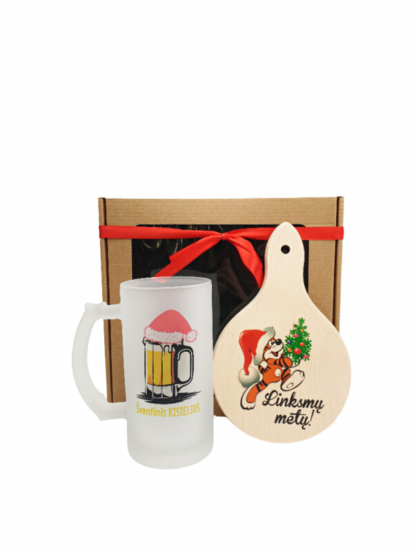 Christmas Gift set for him ,,Linksmu metu,,