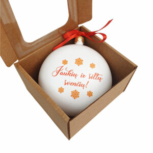 CHRISTMAS BAUBLES ,,Jaukiu ir siltu svenciu,,