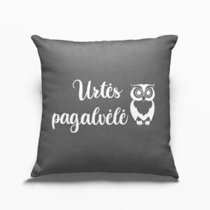 Personalised Pillow with print ,,UGNES PAGALVELE,,