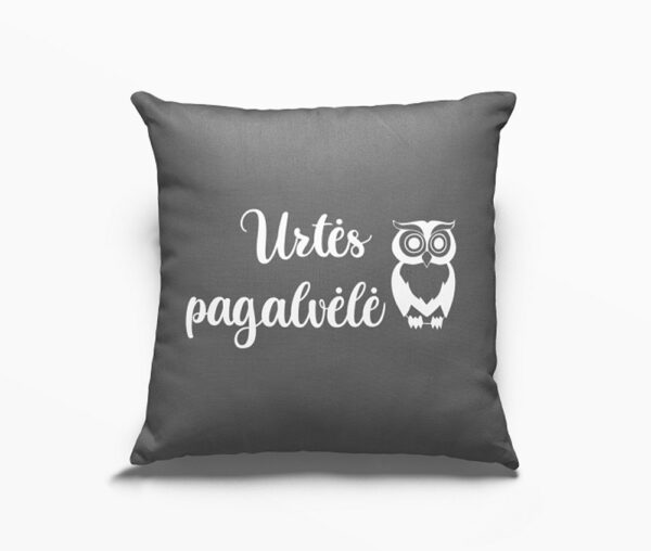 Personalised Pillow with print ,,UGNES PAGALVELE,,
