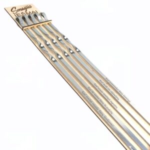BBQ metal sticks set  ,,Kad seimininkai butu...,,