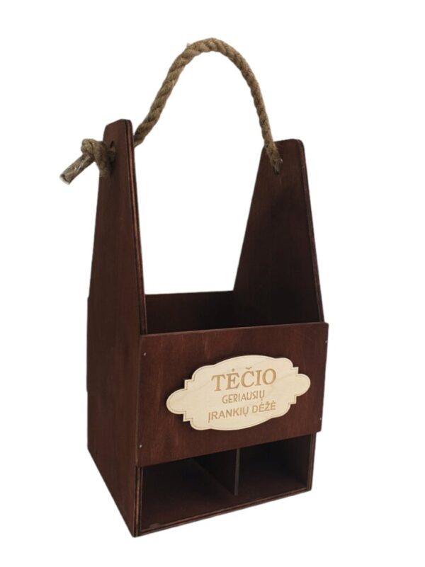 Beer box  ,,Tecio geriausiu  irankiu deze,,