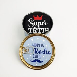 Gift canned ,,Laimingos tevelio dienos,,