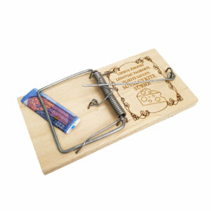 Mousetraps for money ,,Liesius zmones lengviau pagrobti...,,