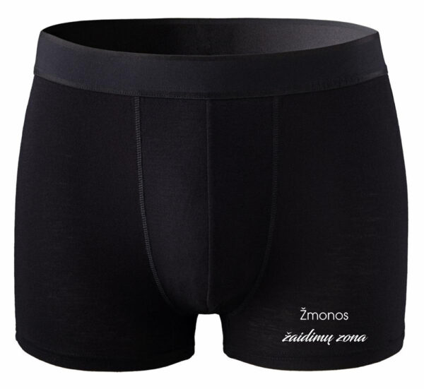 Men's Boxer Shorts ,,Zmonos zaidimu zona,,