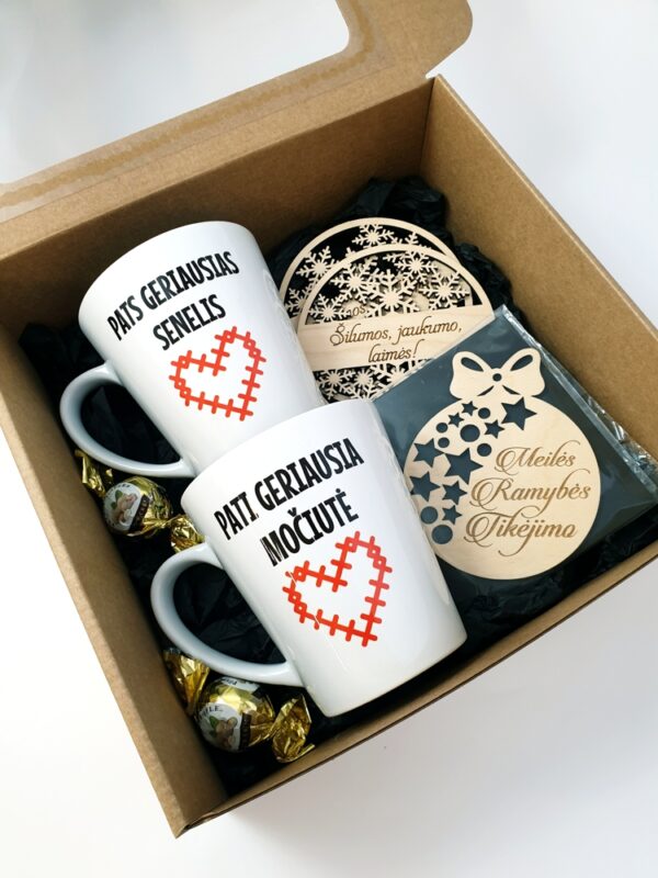 Personalised Christmas Gift set for Grandparents