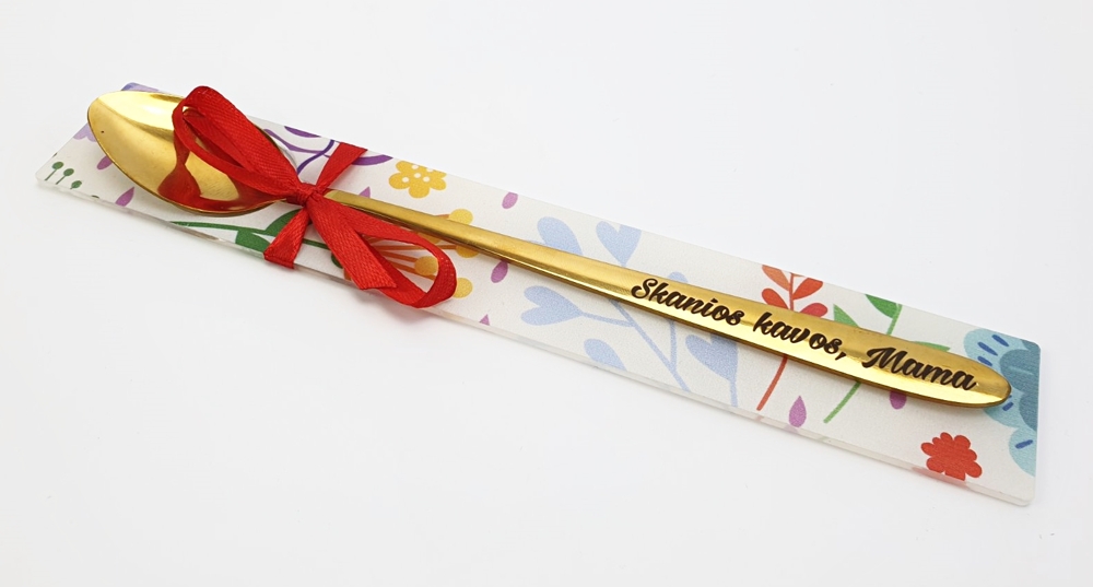 Spoon with pad ,,Skanios kavos,,