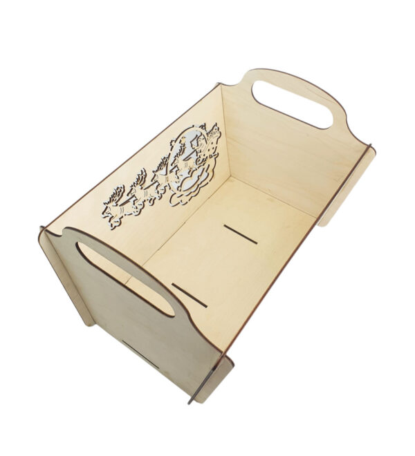Wood box-basket ,,Christmas,, - Image 2