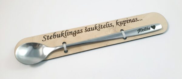 Spoon with pad ,,Stebuklingas saukstelis kupinas,,