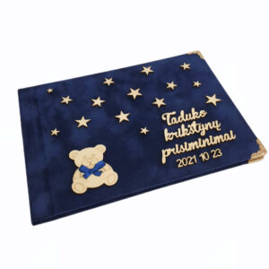 Personalised Wish book,, Taduko Krikstynu prisiminimai,,