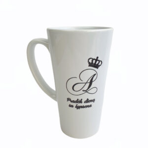 Personalised Tall Latte Cup ,,A Pradek diena su sypsena,,