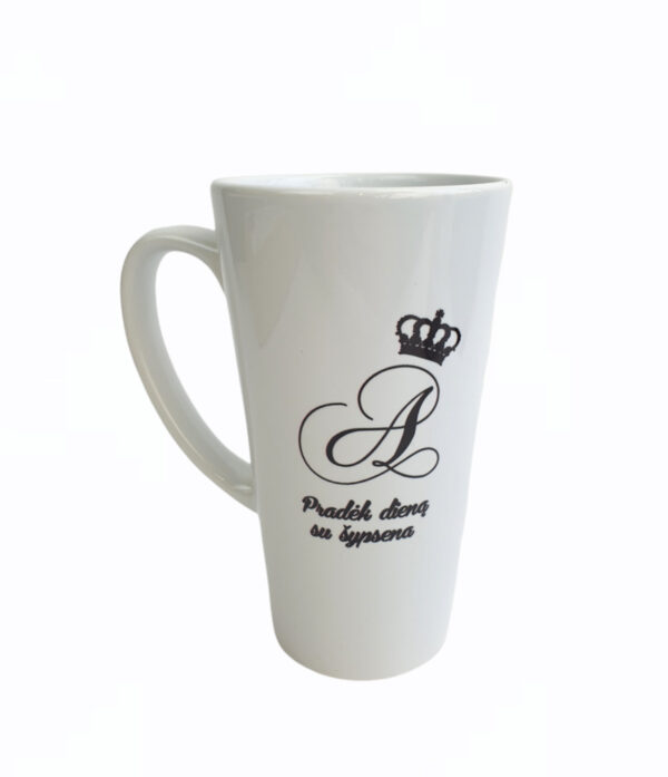 Personalised Tall Latte Cup ,,A Pradek diena su sypsena,,
