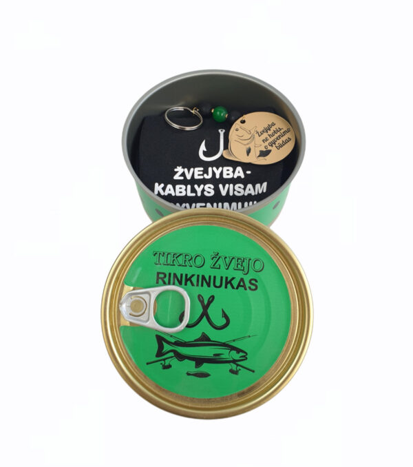 Gift canned ,,Tikro zvejo rinkinukas,,