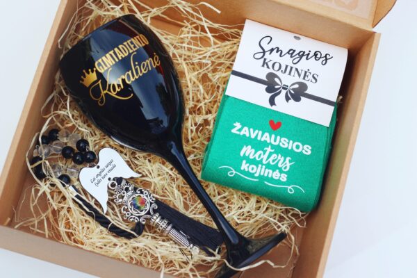 Gift set for her  ,,Gimtadienio karaliene,,