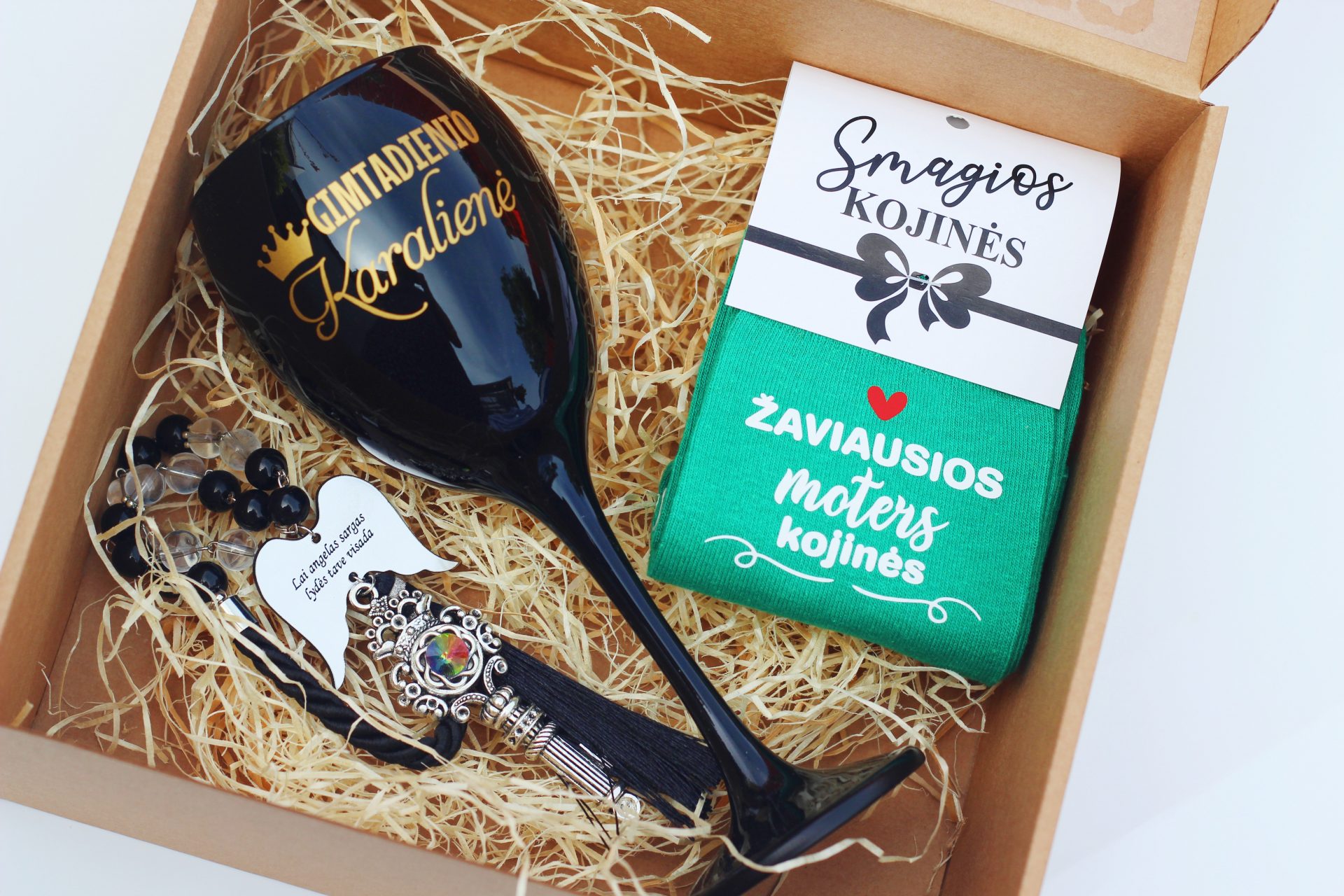 Gift set for her  ,,Gimtadienio karaliene,,