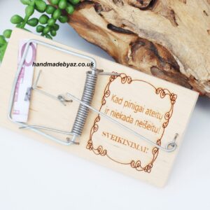 Mousetraps for money ,,Kad pinigai ateitu..,,