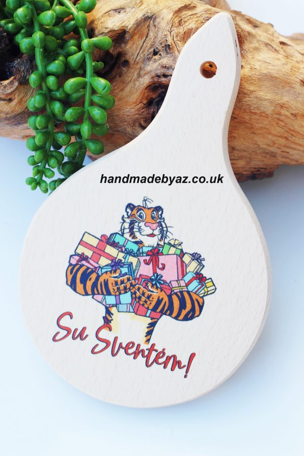Mini cutting board ,,Su sventem,,