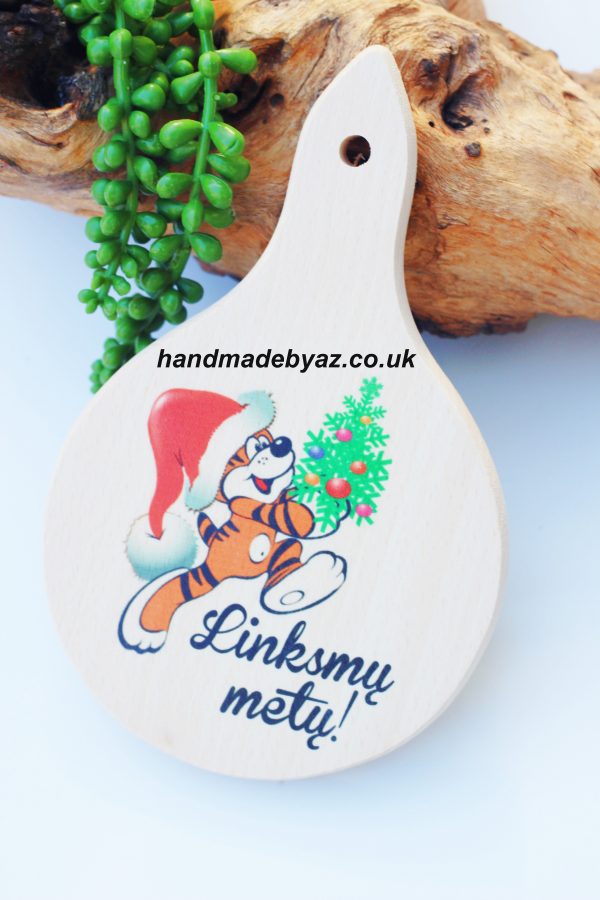 Mini cutting board ,,Linksmu metu,,
