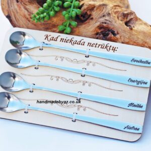 Spoon set ,,Kad niekada netruktu,,