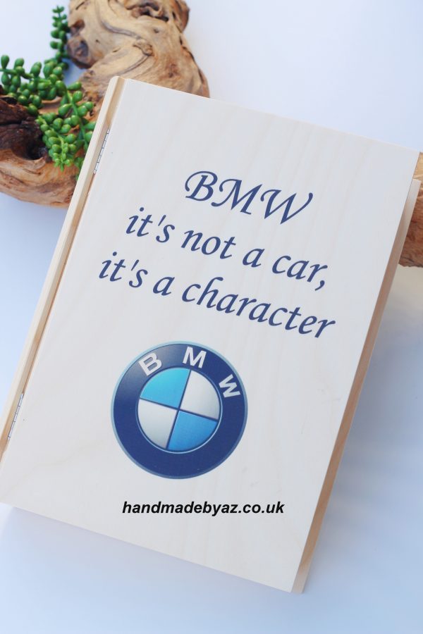 Wood book ,,BMW,,