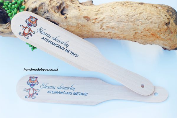 Wooden Spatulas ,,Skaniu akimirku,,