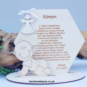 Personalised Supported "Thank you" ,,Kumyte,,