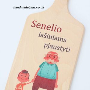 Cutting board ,,Senelio lasiniams pjaustyti,,