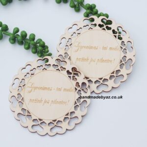 Cup tray ,,Gyvenimas-tai meile...,,