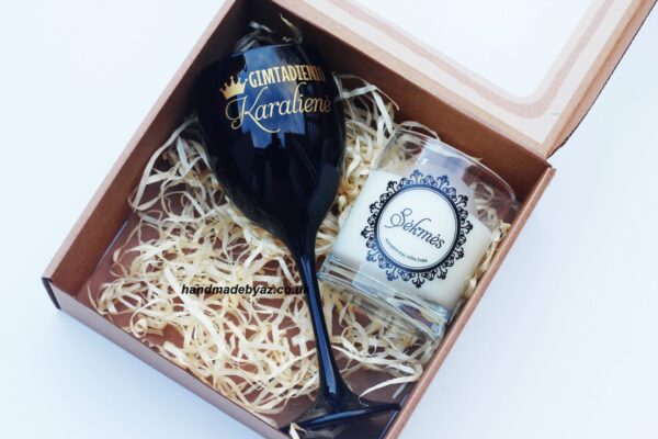 Gift set for her  ,,Gimtadienio karaliene,,