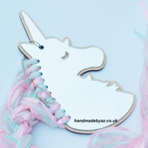 Mirror-Unicorn with clips holder