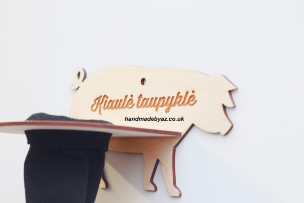 Piggy bank with sock ,,Kiaule taupykle,, - Image 2