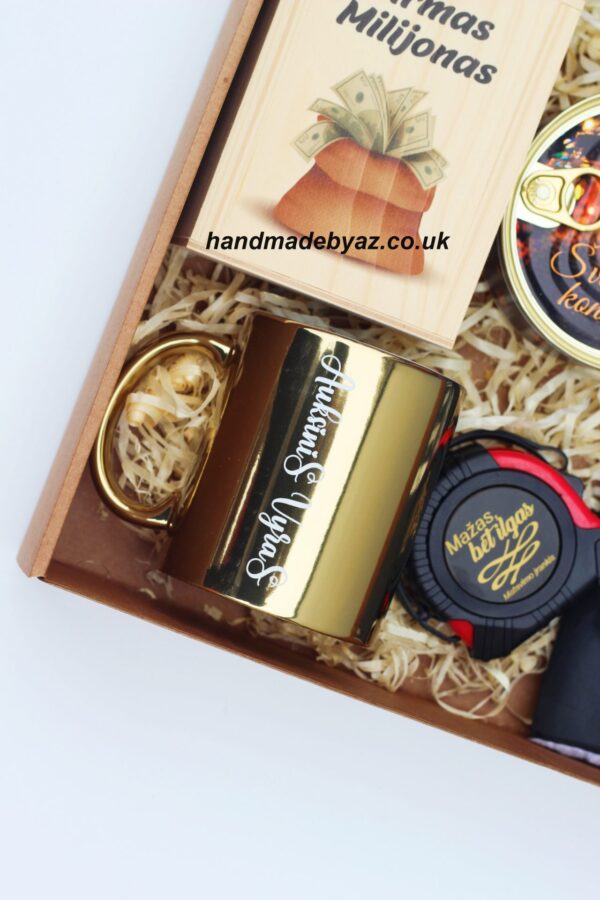 Gift set for him ,,AUKSINIS VYRAS,, - Image 2