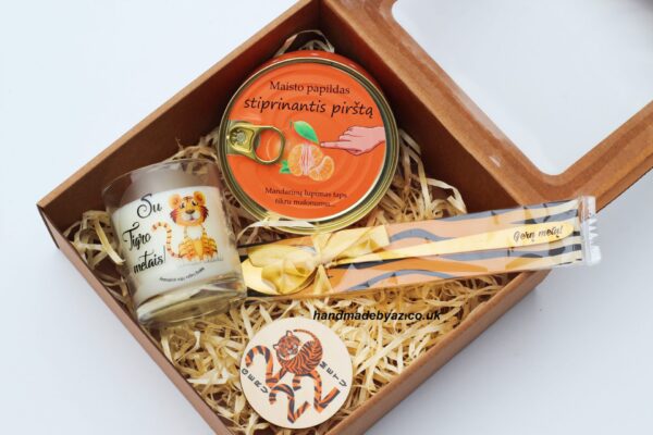Gift set for her ,,Su Tigro metais,,