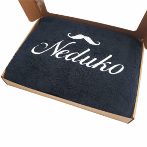 Personalised Towel with cardboard box ,,Neduko,,