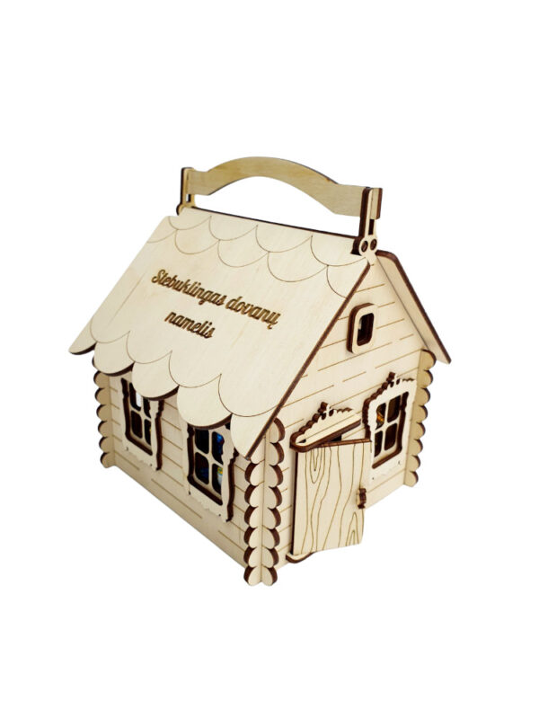Wooden house ,,Stebuklingas dovanu namelis,, - Image 3