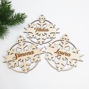 Personalised CHRISTMAS BAUBLES
