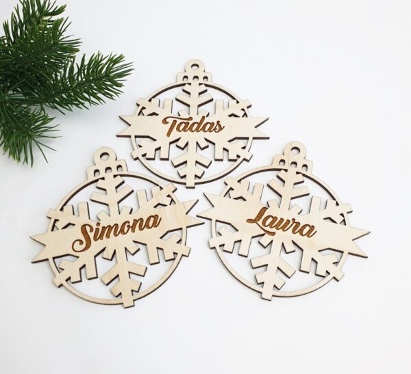 Personalised CHRISTMAS BAUBLES