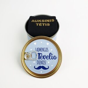 Gift canned ,,Laimingos tevelio dienos,,