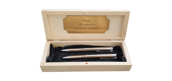 Pen and wood box,,Brangieji,Ar sutinkate buti...,,