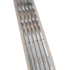 BBQ metal sticks set  ,,Karstu zariju...,,