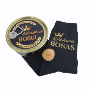 Gift canned ,,Auksiniam bosui,,