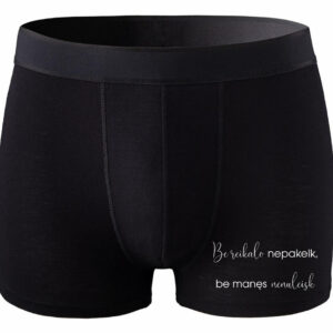 Men's Boxer Shorts ,,Bereikalo nepakelk,,