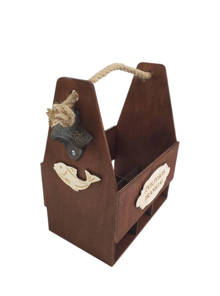 Beer box with opener ,,Zvejybos irankiai,, - Image 3