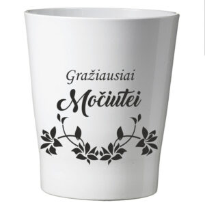 Flowers pot ,,Graziausiai mociutei...,,