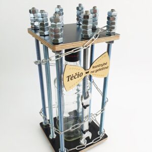 Personalised Metal Bottle Cage