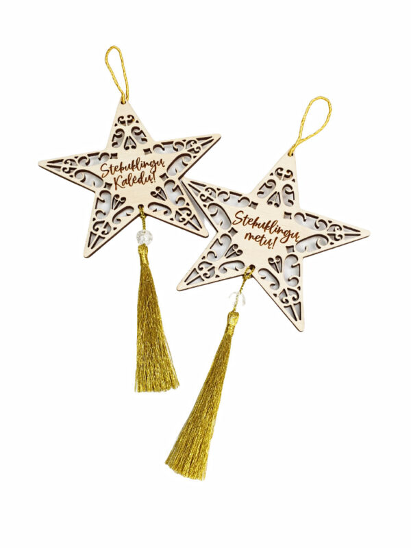 CHRISTMAS tree accessories ,,Stebuklingu metu,,